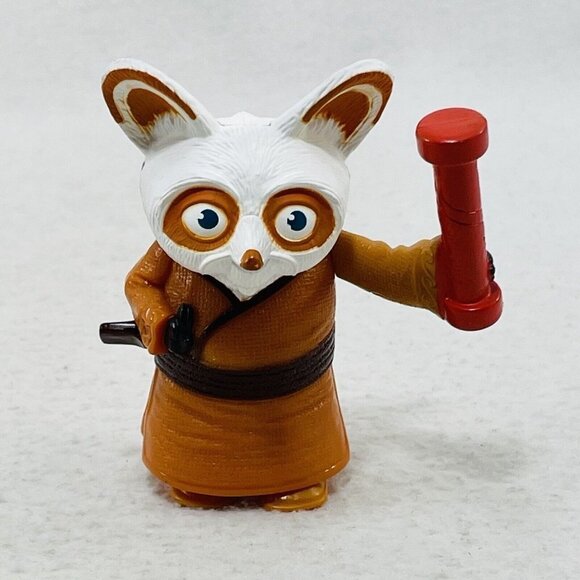 McDonald Kung Fu Panda Master Shifu Wind Up Toy Figure Walk Move Cake Topper Mcd - Picture 6 of 10
